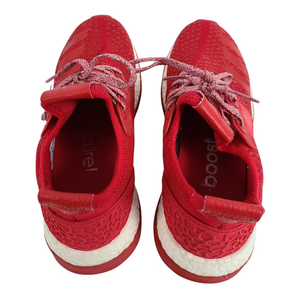 Adidas Pure Boost Running Training Shoe Scarlet  7.5M - Picture 6 of 12